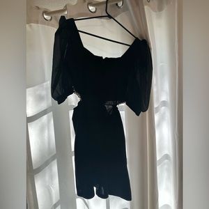 Black mini dress by WDIRARA brand new size medium